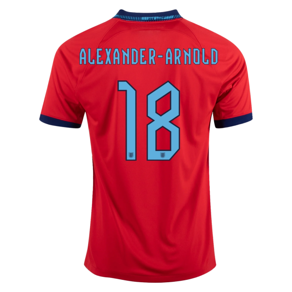 Alexander Arnold 18 England Away Jersey World Cup 2022