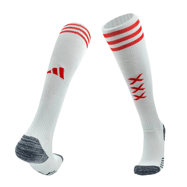 Ajax Home Soccer Socks 2023 24 Kids