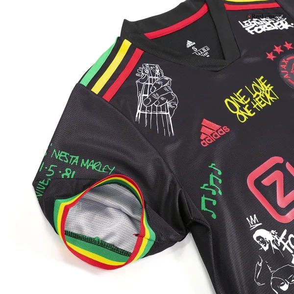 Ajax X Bob Marley Soccer Jersey 2023 24 11