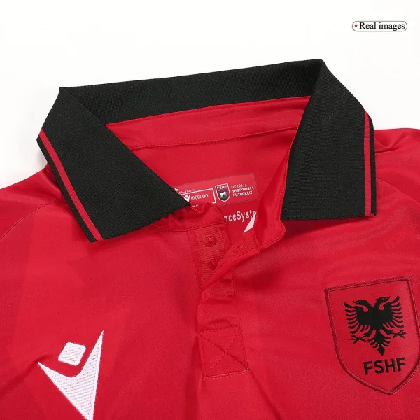 Albania Home Soccer Jersey 2023 24 4