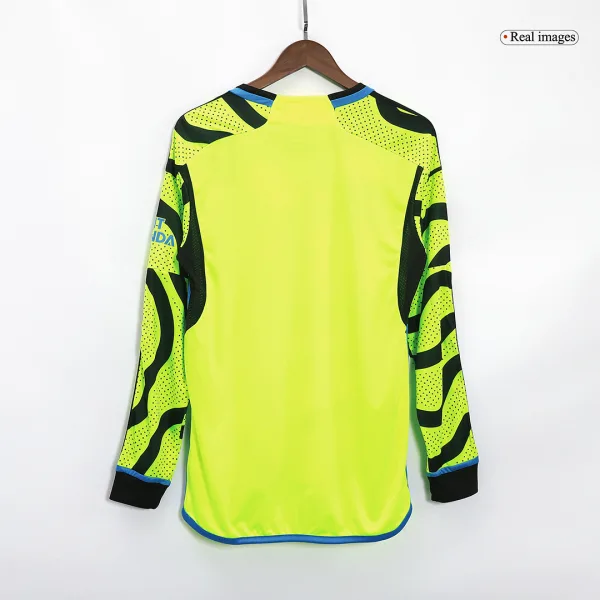 Arsenal Away Long Sleeve Soccer Jersey 2023 24 3