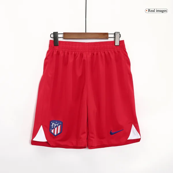 Atletico Madrid Home Soccer Shorts 2023 24 2