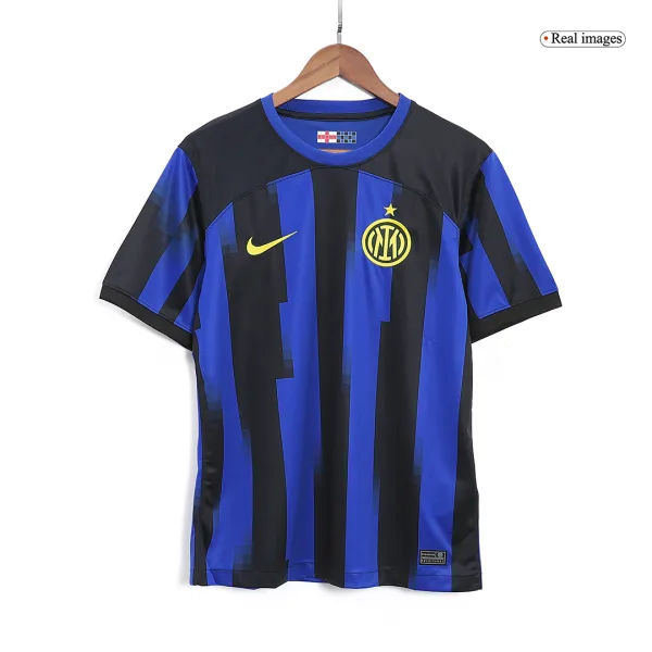 Barella 23 Inter Milan Home Soccer Jersey 2023 24 3