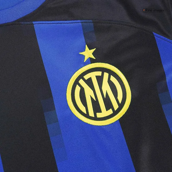 Barella 23 Inter Milan Home Soccer Jersey 2023 24 6