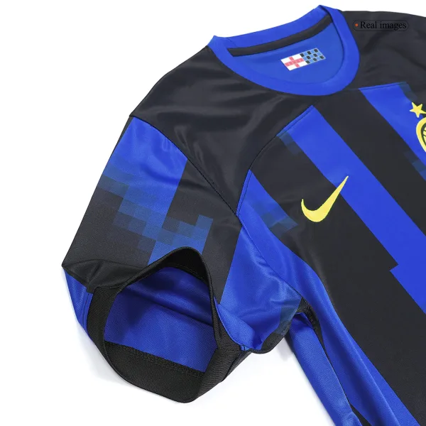 Barella 23 Inter Milan Home Soccer Jersey 2023 24 7