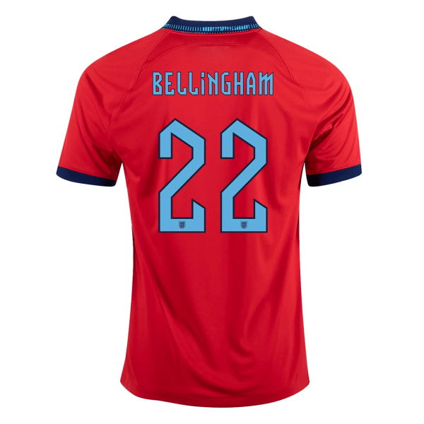 Bellingham 22 England Away Jersey World Cup 2022