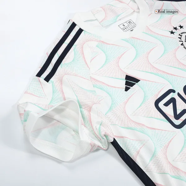 Brobbey 9 Ajax Away Soccer Jersey 2023 24 8