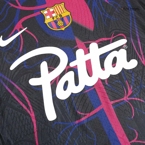 Barcelona X Patta Pre Match Authentic Soccer Jersey 2023 24 7