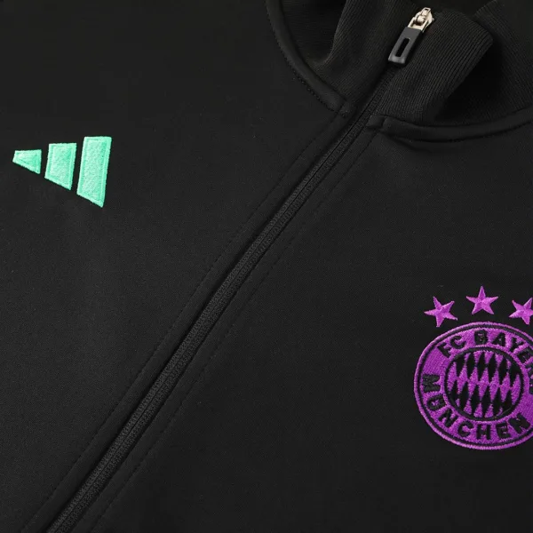 Bayern Munich Tracksuit 2023 24 Black 11