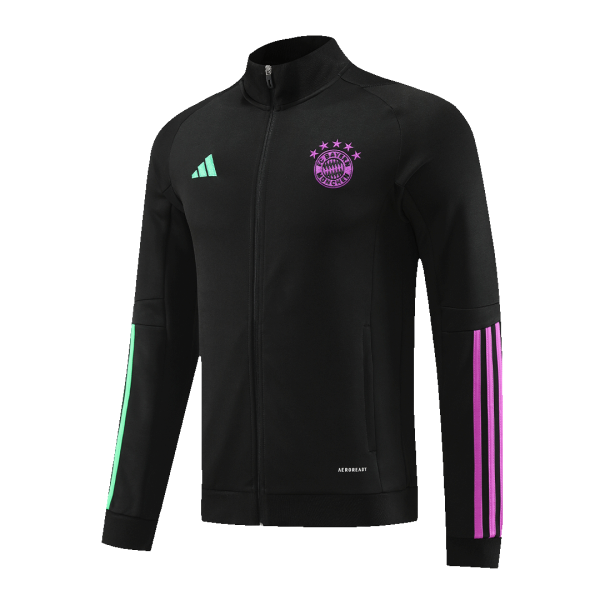 Bayern Munich Tracksuit 2023 24 Black 5