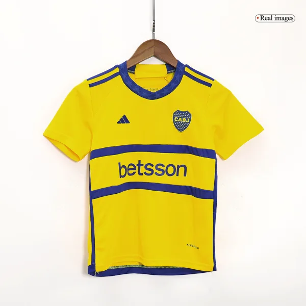 Boca Juniors Away Kids Soccer Jerseys Kit 2023 24 7