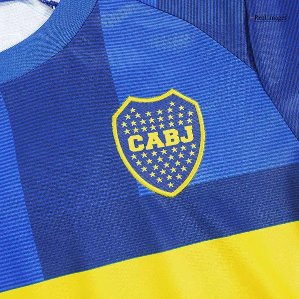 Boca Juniors Home Kids Soccer Jerseys Kit 2023 24 6