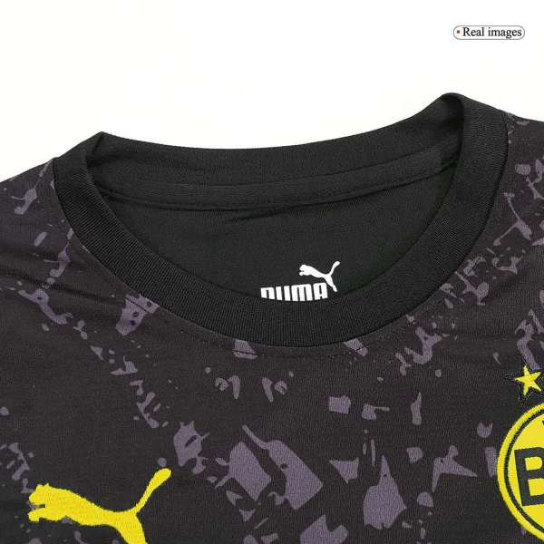 Borussia Dortmund Away Kids Soccer Jerseys Kit 2023 24 11