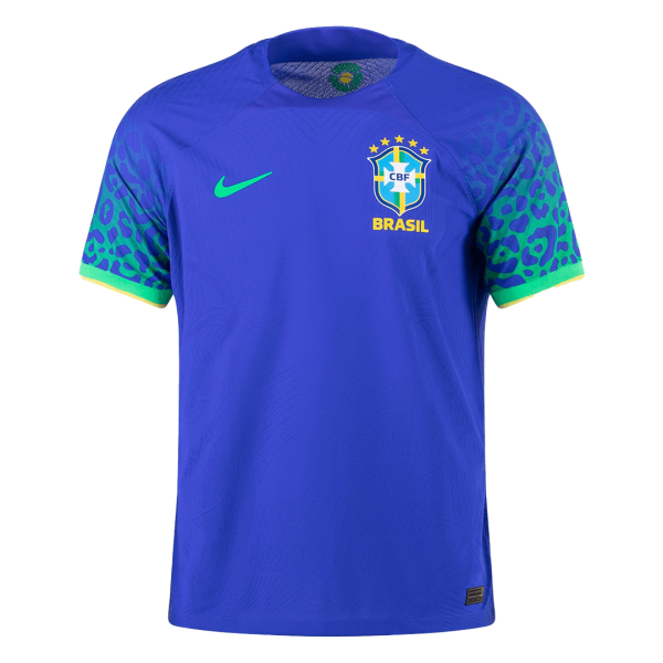 Brazil Away Authentic Soccer Jersey 2022