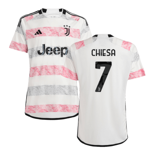 Chiesa 7 Juventus Away Soccer Jersey 2023 24