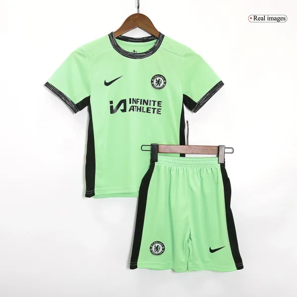 Chelsea Third Away Kids Soccer Jerseys Kit 2023 24 2