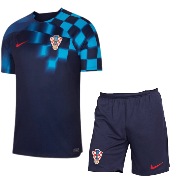 Croatia Away World Cup Jerseys Kit 2022