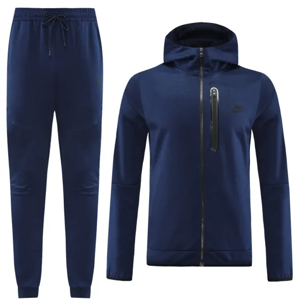 Customize Hoodie Training Kit Jacket Pants Navy