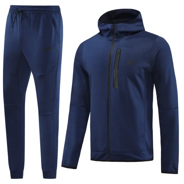 Customize Hoodie Training Kit Jacket Pants Navy 2