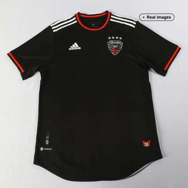 D C United Away Authentic Soccer Jersey 2022 7