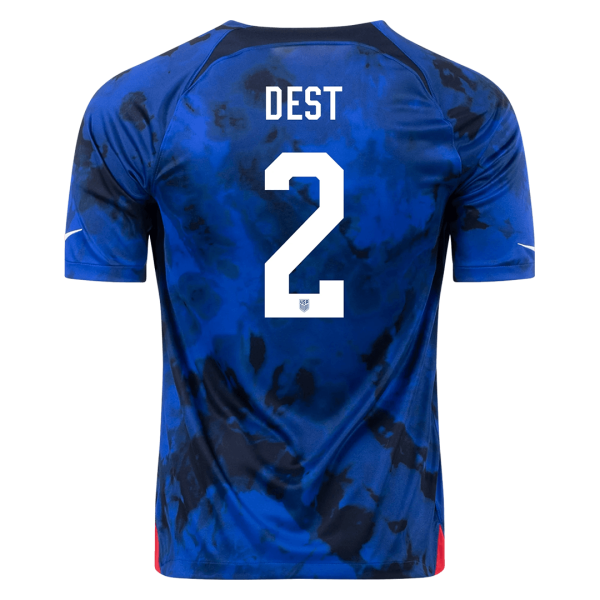 Dest 2 Usa Away Jersey World Cup 2022