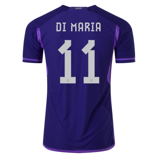 Di Maria 11 Argentina Away Authentic Jersey World Cup 2022