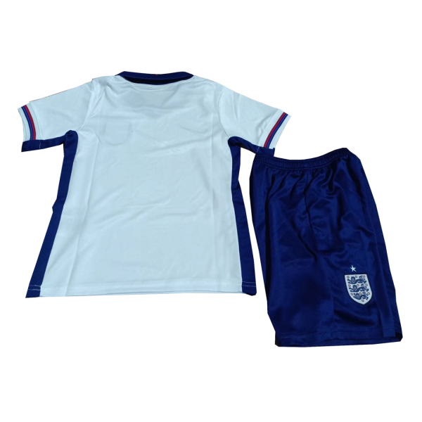 England Home Kids Soccer Jerseys Kit 2024 1