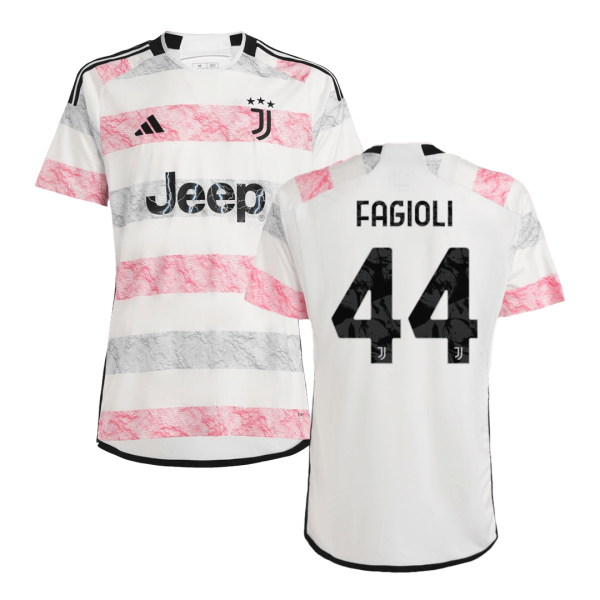 Fagioli 44 Juventus Away Soccer Jersey 2023 24