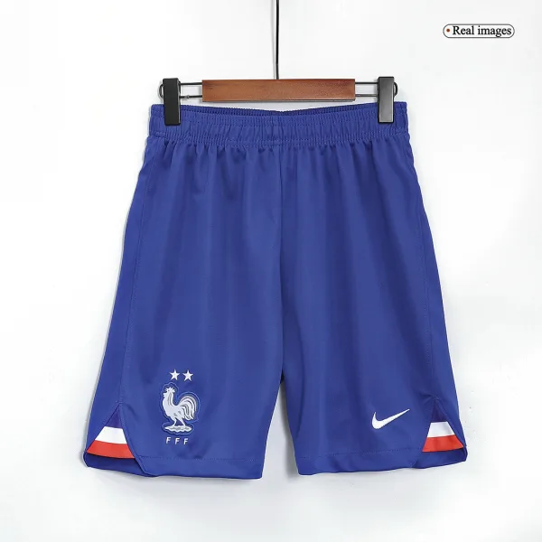 France Away Soccer Shorts 2022 2