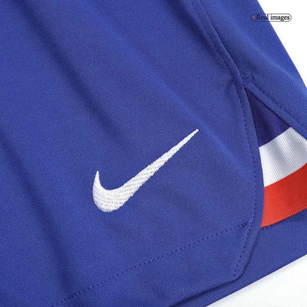 France Away Soccer Shorts 2022 5