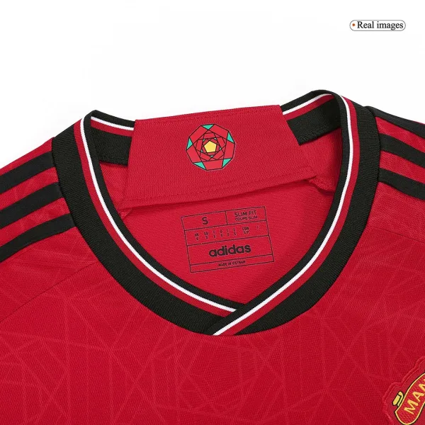 H Jlund 11 Manchester United Home Soccer Jersey 2023 24 4