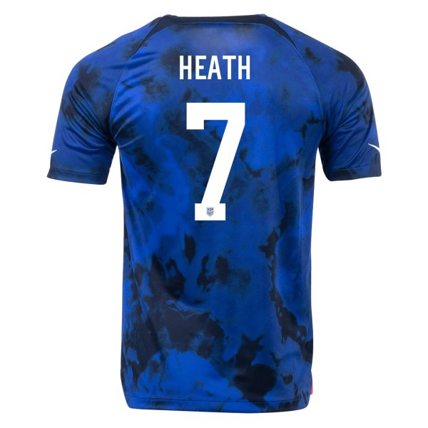 Heath 7 Usa Away Jersey World Cup 2022