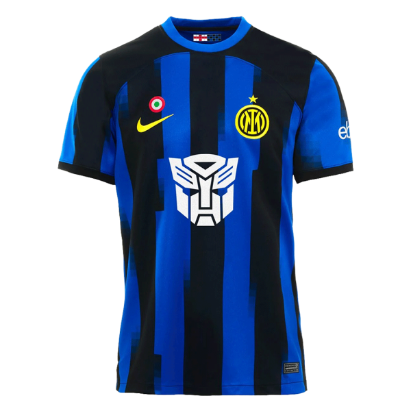 Inter Milan X Transformers Home Soccer Jersey 2023 24