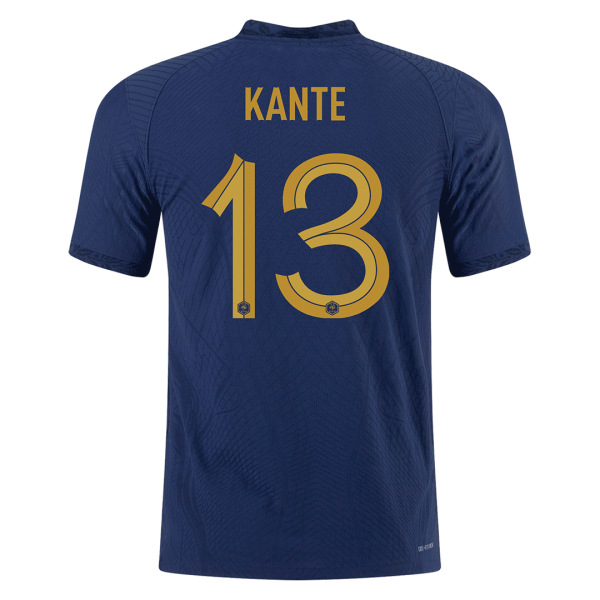 Kante 13 France Home Authentic Jersey World Cup 2022