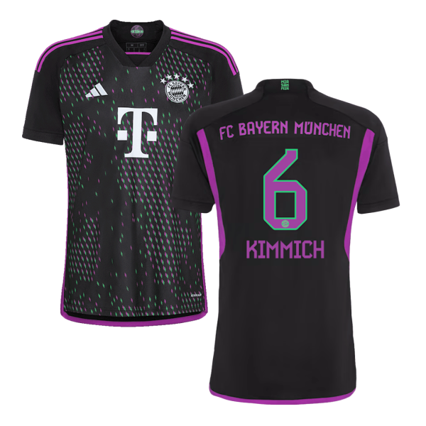 Kimmich 6 Bayern Munich Away Soccer Jersey 2023 24