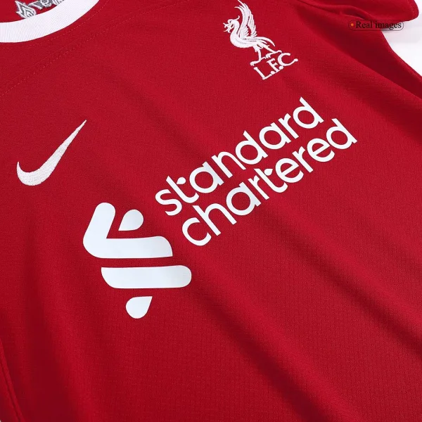 Kids Liverpool Home Soccer Jersey 2023 24 Discount 6