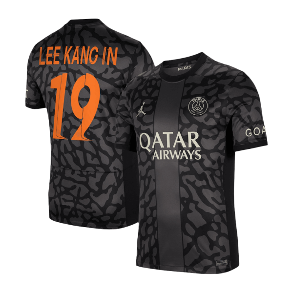 Lee Kang In 19 Psg Third Away Soccer Jersey 2023 24 Ucl