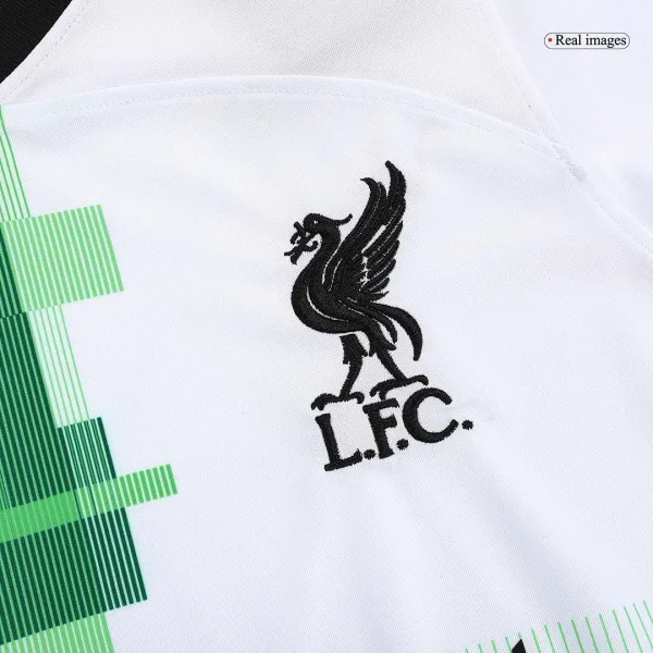 Liverpool Away Long Sleeve Soccer Jersey 2023 24 6