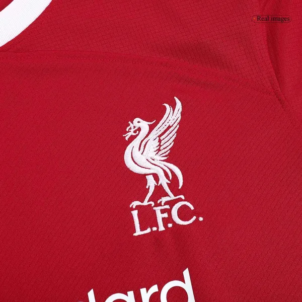 Liverpool Home Long Sleeve Soccer Jersey 2023 24 5