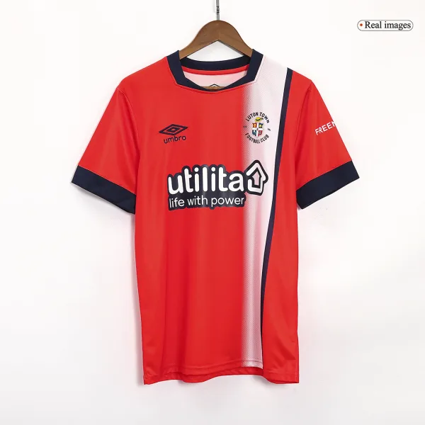 Luton Town Home Soccer Jersey 2023 24 2