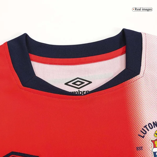 Luton Town Home Soccer Jersey 2023 24 4