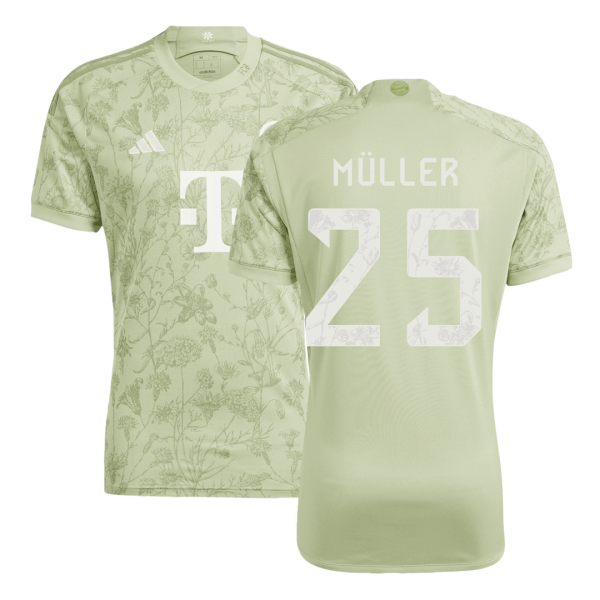 M Ller 25 Bayern Munich Soccer Jersey 2023 24