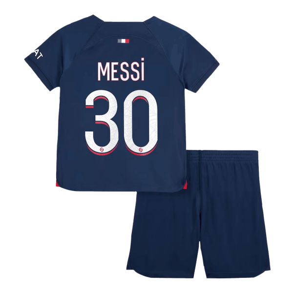 Messi 30 Psg Home Kids Jerseys Kit 2023 24