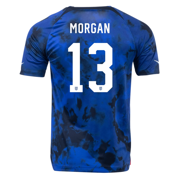 Morgan 13 Usa Away Jersey World Cup 2022