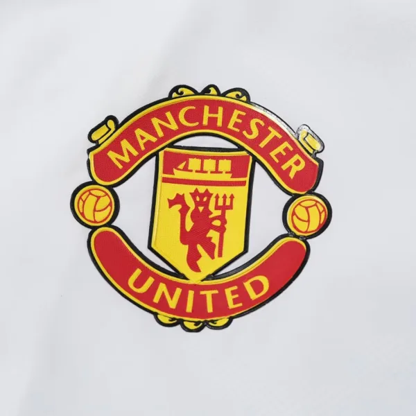 Manchester United Hoodie Windbreaker Jacket 2023 24 White 10