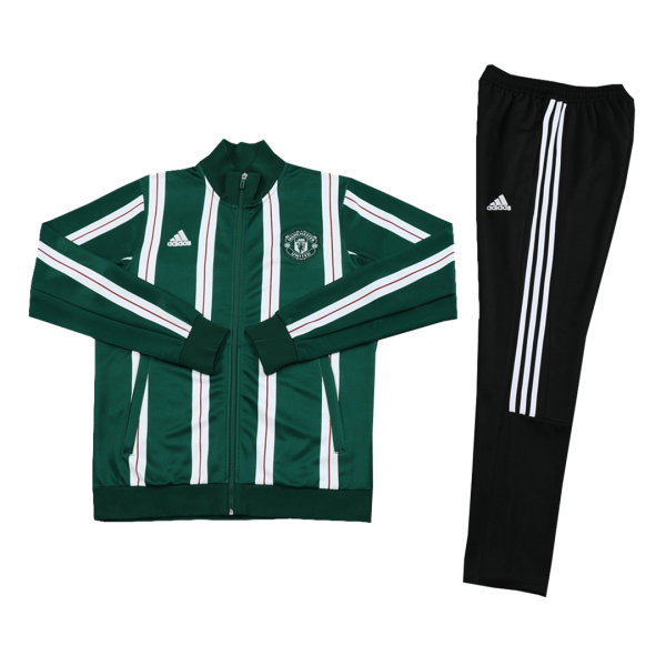 Manchester United Tracksuit 2023 24 Green White 10