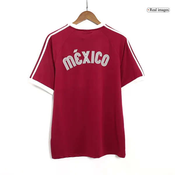 Mexico Remake Soccer Jersey 1985 Red 3