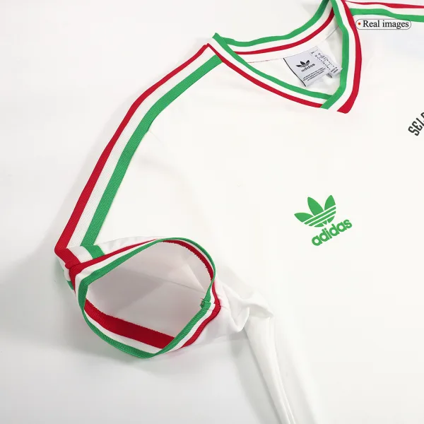 Mexico Remake Soccer Jersey 1985 White 7