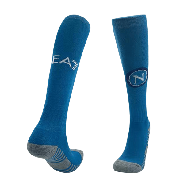 Napoli Home Soccer Socks 2023 24 Kids