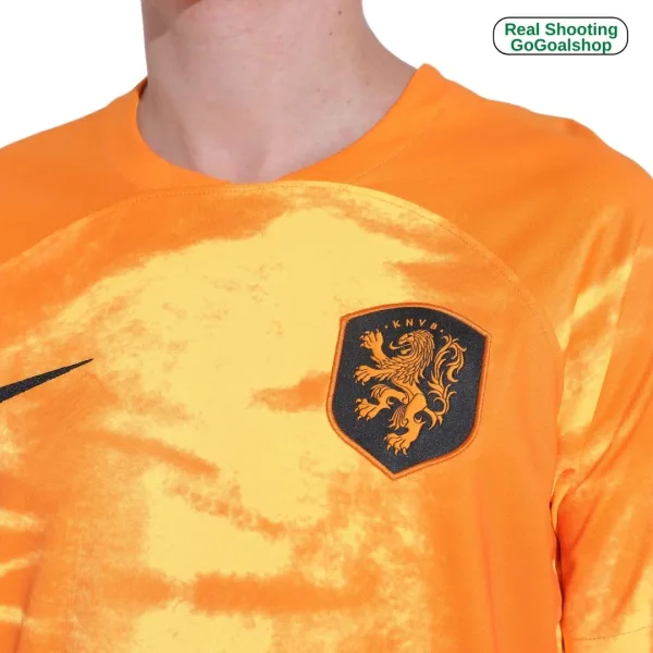 Netherlands Home Soccer Jersey 2022 3